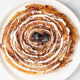 Cinnamon Roll Pancakes