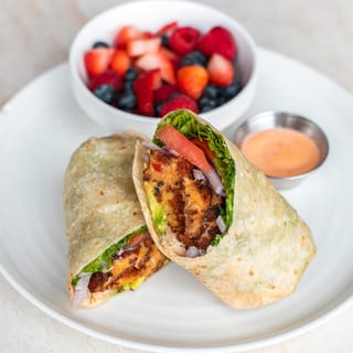 Crab Cake Wrap