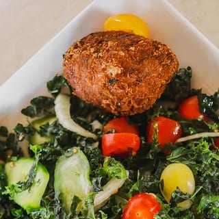 Crab Cake Salad